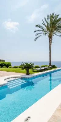 Mediterranean Home with Sweeping Seascapes in San Carlos