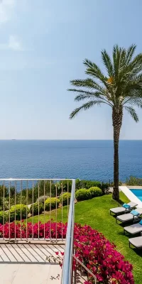 Mediterranean Home with Sweeping Seascapes in San Carlos