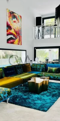Moderna casa en Can Furnet con espectaculares vistas al mar