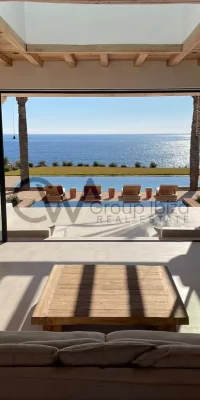 Exquisite Frontline Villa in San Carlos de Ibiza